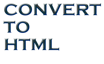 convert to html